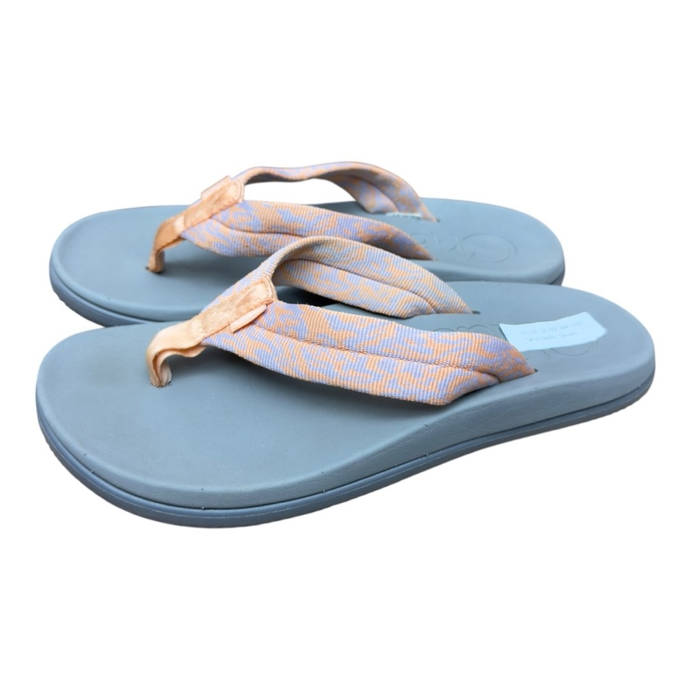 Chaco size 7Flip-Flops Sandals Chillos Comfort Beach Travel Purple Coral